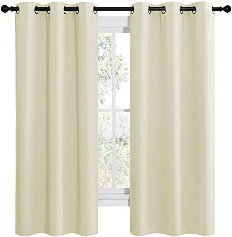 NICETOWN Kitchen Curtains for Decoration, 2 Panels, W42 x L68-inch - Image 2