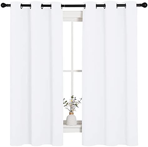 NICETOWN White Window Curtain Panels - Image 2