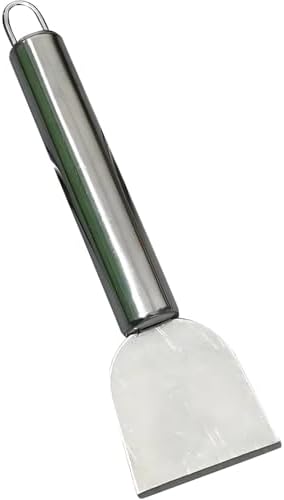 Kitchen Fume Shovel, Stainless Steel Ice Remover, Freezer Ice Scraper, Portable by Zenarao