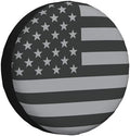 Spare Tire Cover American USA Flag Weatherproof Universal Wheel Protectors by TGKBRMEA