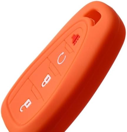 Orange Remote Key Fob Cover for Chevrolet Equinox Trax Malibu Trailblazer - Image 3