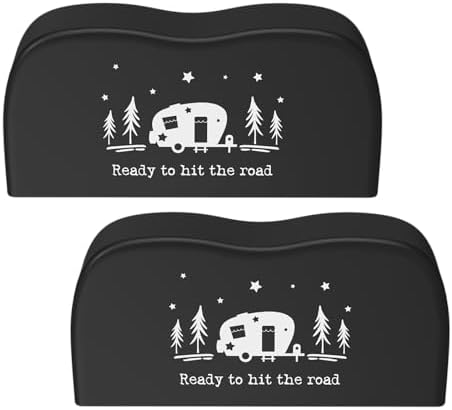 RV Tire Covers, Dual Axle Tire Covers 2 Pack, Fit 30"-33" Dia Tire by RVINGPRO