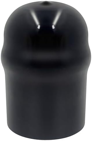 21811 Trailer Hitch Ball Cover, 2-5/16 Inch Black Rubber Hitch Ball Cap by Designedforyourgoodlife