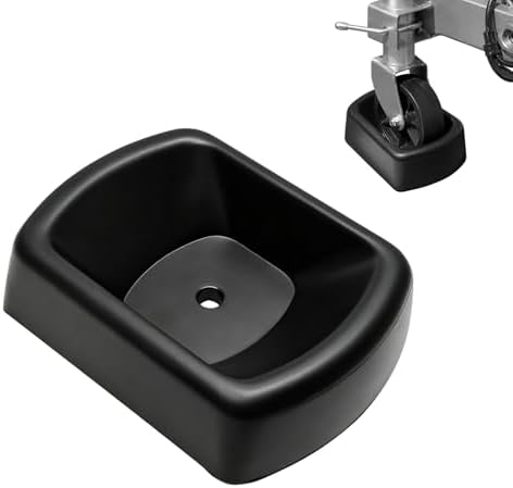 Jack Wheel Chock Stabilizer, Heavy Duty Rubber Wheel Dock Stabilizer by Unknown