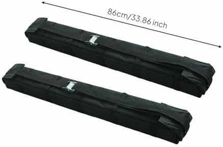 Menolana 2 Pieces Soft Roof Rack Auto Roof Pad Rack Portable Roof Carrier - Image 6