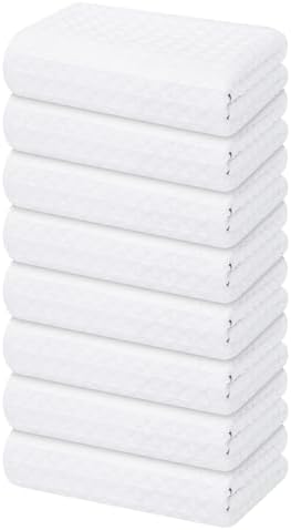 Homaxy Microfiber Waffle Weave Kitchen Towels, 8 Pack by Homaxy