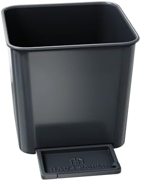 Car Trash Can for Vehicles Leakproof Compact Garbage Bin w/Stability Flap - Image 3