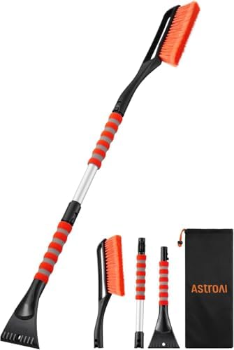 AstroAI 40" 2-in-1 Detachable Snow Brush & Ice Scrapers by AstroAI