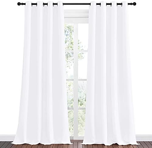 NICETOWN Blackout Curtains for Kids Room, Sea Teal, 55 x 108 Inch, Triple Weave - Image 2