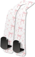 PU Leather Car Seat Hook, Storage Headrest Hanger, Cute Car Backseat Organizer by Unknown
