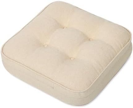 GOFORIT Chair Cushions, Tufted Shredded Memory Foam Chair Pads, Non-Slip Seat by Unknown