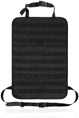 Sun Walker Car Seat Back Organizer, Sag Proof Nylon Vehicle Seat Back Tactical by Unknown