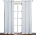NICETOWN Light Grey Blackout Curtains by NICETOWN