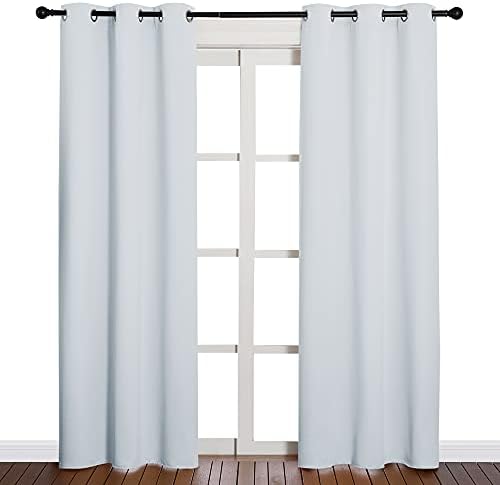 NICETOWN Light Grey Blackout Curtains by NICETOWN