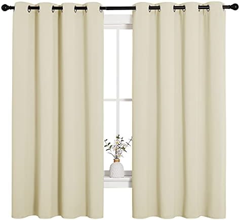 NICETOWN Beige Room Darkening Curtains - Image 2