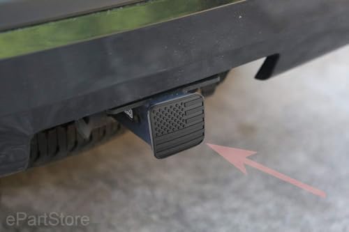 2" American Flag Hitch Cover Plug - Image 6