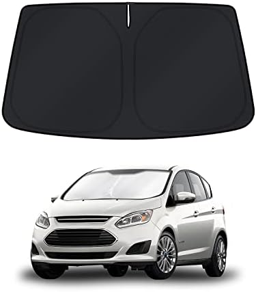 KUST Windshield Sun Shade for Ford C-Max 2013-2017 2018 2019 Window Accessories by KUST