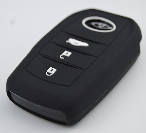 Silicone 3 Buttons Key Fob Cover Case Protector - Image 4