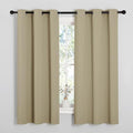 NICETOWN Cocoa Eggnog Blackout Curtains by NICETOWN
