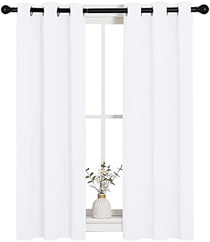 NICETOWN Draperies Curtains Panels, 2 Panels, 29 by 40, Blocking Out 50% - Image 2
