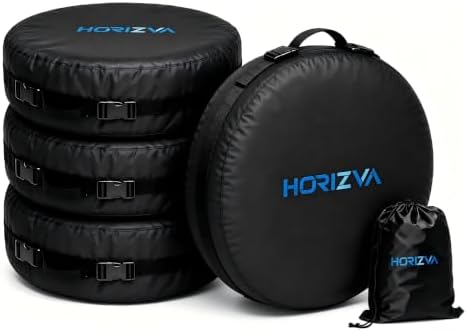 Tire Storage Bags, 4 Pack, Fits 23-25" Overall Tire Diameter by WelcometoHORIZVA%EF%BC%81