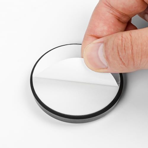 10 Pack Yellow Self Adhesive Round Reflectors, E9 Approval - Image 3