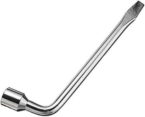 22mm Car Spare Tire Wrench, L-type Hexagon Slotted End Socket Repair Tool Car - Image 2