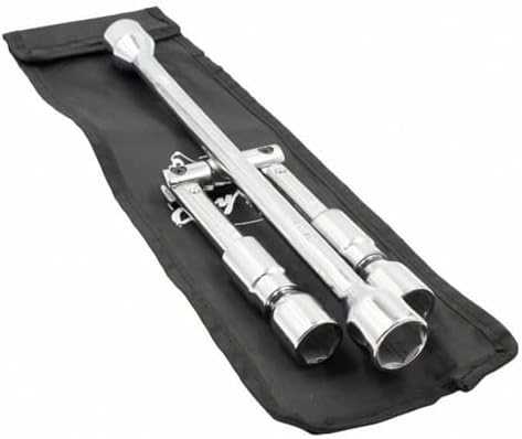 Wheel Accessories Parts 4 Way Folding Lug Wrench Universal 14 Inch Tire Cross by WheelAccessoriesParts