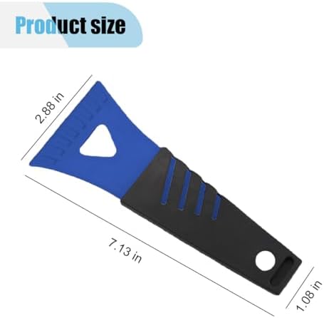 4PCS Ice Scraper for Car Windshield, No Scratch Plastic Ice Shovel Tools for - Image 2
