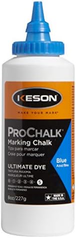 Keson Marking Chalk Refill, 8 Oz by KESON-MAKEYOURMARK