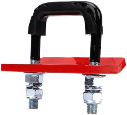 Heavy Duty Hitch Tightener Anti Rattle Clamp Carbon Steel Red Universal 60mm - Image 4