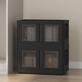 FLEXIMOUNTS 75 QT Stackable Plastic Storage Bins by FLEXIMOUNTS