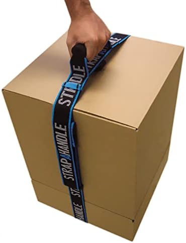 8’ Carry Strap with Handle | Adjustable Belt | Easy, Carrying Heavy Boxes by Strap-A-Handle
