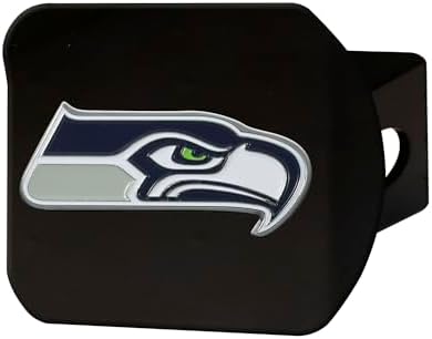 FANMATS NFL Unisex-Adult Black & Color Logo by FANMATS