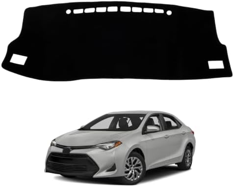 Dash Cover Mat Compatible with Toyota Corolla 2014 2015 2016 2017 2018 by HPEVA