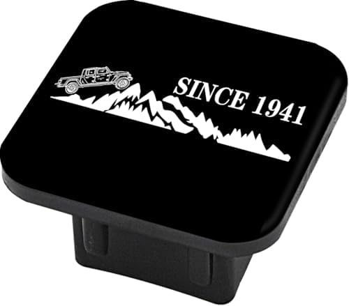Trailer Hitch Tube Cover Plug 2Inch Rubber Receiver Tube Hitch fit by Unknown