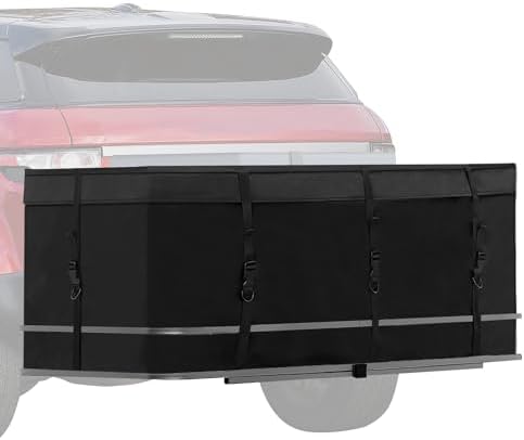 MDSTOP Hitch Cargo Carrier Bag, Waterproof Cargo Bag, 12.5 Cu Ft 53"x20"x20" by MDSTOP