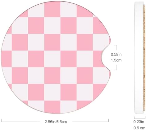 Ceramic Car Coasters – Absorbent Car Cup Holder Coaster Set - Image 6