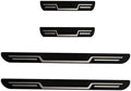 Craedli 4PCS Car Door Sill Protector Sticker, Stainless Steel Auto Door Edge by Unknown