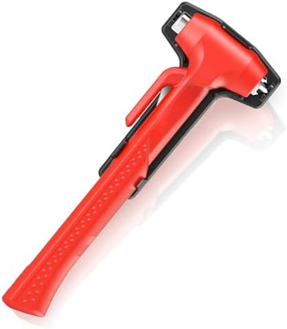Car Window Breaker, Glass Breaker and Seatbelt Cutter, Emergency Car Glass by WONDERPOINT