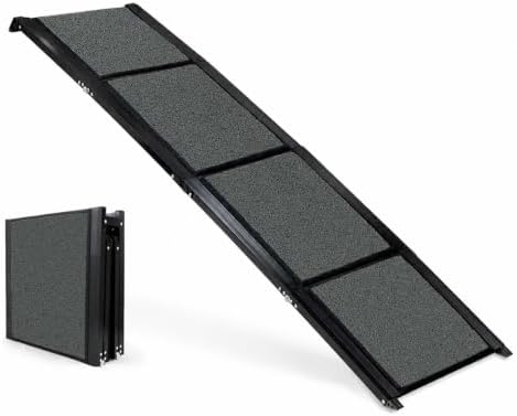 Dog Ramp for Car, 71 x 20 in Folding Pet Ramp for Large Dogs, 250 lbs by Unknown