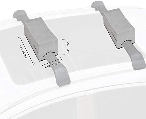 WOOWAVE Deluxe Kayak Carrier Kit Universal Soft Standard Foam Block - Image 3