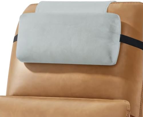 Head Recliner Pillow Adjustable Shredded Memory Foam Headrest Pillows by SofGlowlycomforteveryday