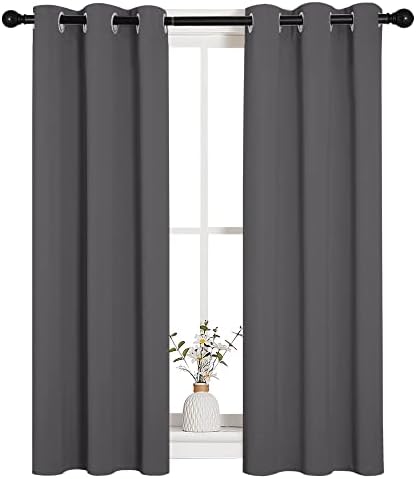 NICETOWN Grey Blackout Curtains by NICETOWN