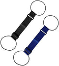 Luggage Connector Straps, Adjustable Bag Luggage Straps 2PCS Black+Blue by Unknown