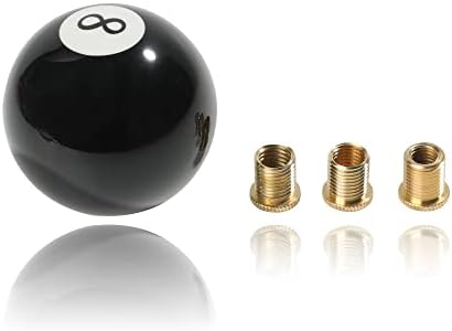 Shift Knob Manual Gear, Round Shift Knob Acrylic Gear, 4 5 6 Speed Universal by Reswish