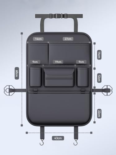 Leather Car Seat Organizer for Cars, SUV & Truck - Image 7