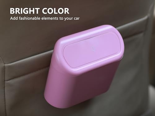 Ginsco 2 Pack Mini Car Trash Can - Image 2