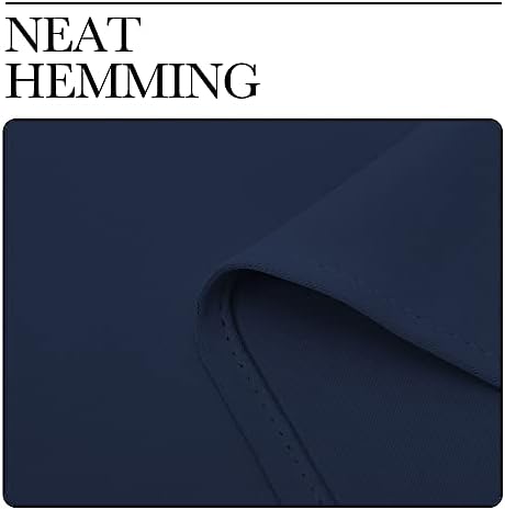 NICETOWN Navy Blackout Curtains - Image 6
