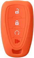 Orange Remote Key Fob Cover for Chevrolet Equinox Trax Malibu Trailblazer by Zorratin